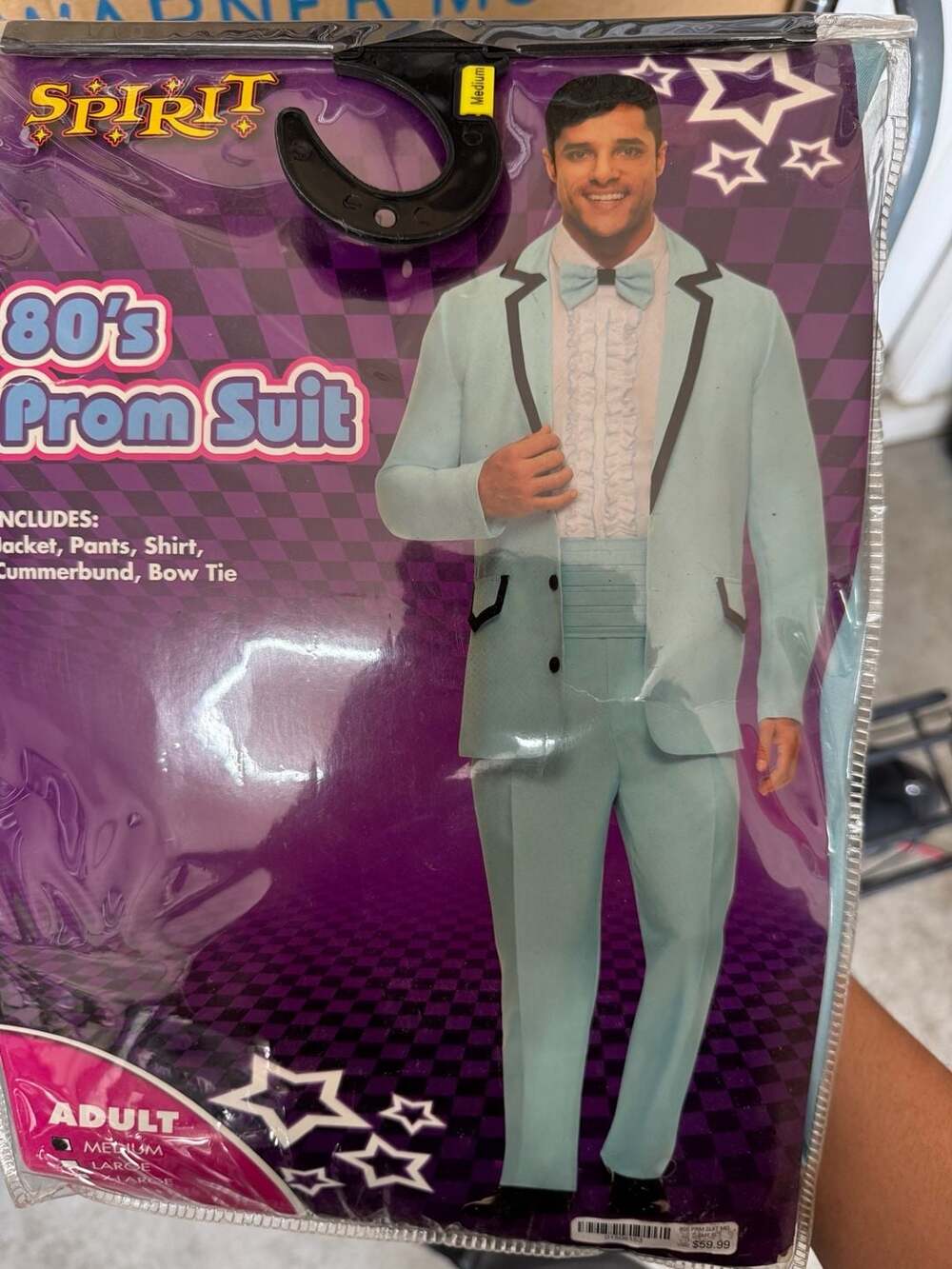 Adult '80s Prom Suit - ,
